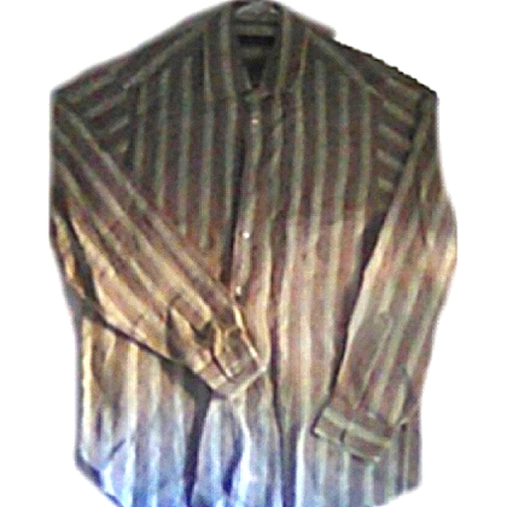 Ermenegildo Zegna Flax Linen Dress Shirt S…